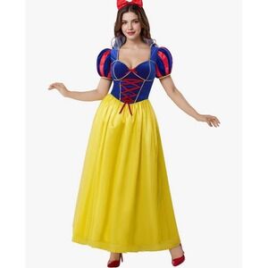 NEW Spooktacular Creations‎ Women's Small Snow White Princess Costume